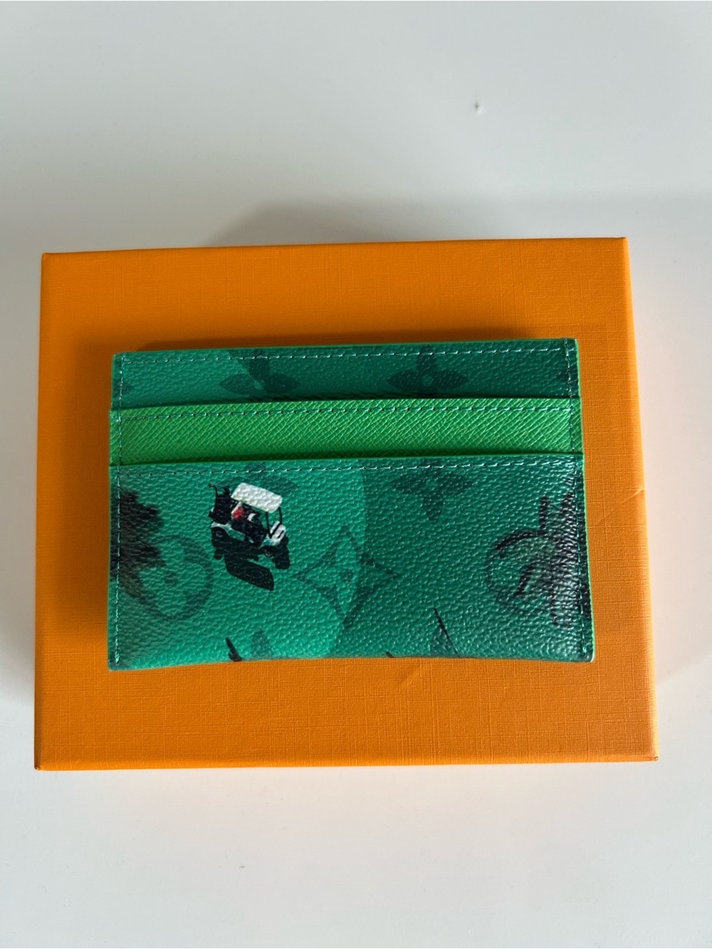 Louis Vuitton Golf Green Card Holder